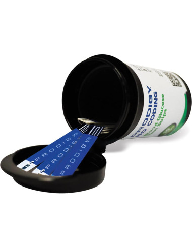 Tiras de Prueba Glucosa PRODIGY 10400 Sin Codificación 50u