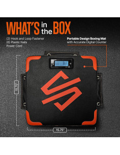 Esteras de Boxeo SQUATZ con Contador Digital 299 kg 2