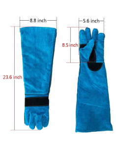 Guantes de Manejo de Animales Haulonda 60.2 cm Reforzados 2