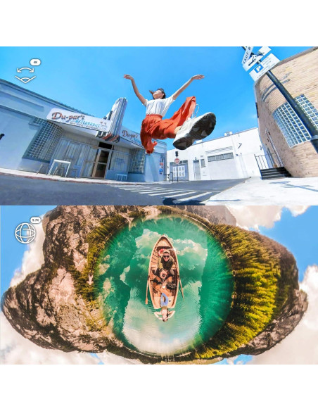 Cámara de Acción Insta360 ONE X2 360 5.7K Impermeable