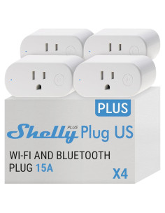 Enchufe Inteligente Shelly Plus | WiFi con Medición de Energía