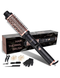 Cepillo Térmico Ondulado VISOFO 3,81 cm Cerámica Oro Rosa