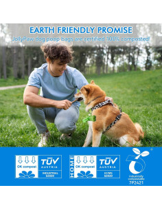 Bolsas de Excremento para Perro JollyPaw 240 Piezas Aromatizadas 2