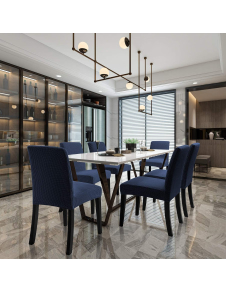 Funda de Silla Elástica Artrello 4 Pzas Marino Universal