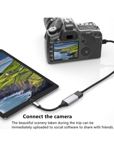 Adaptador Lightning a USB IVSHOWCO OTG para iPhone