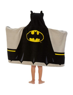 Toalla con Capucha Batman Franco 61x127 cm Algodón Suave 2