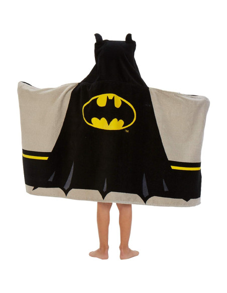Toalla con Capucha Batman Franco 61x127 cm Algodón Suave Toalla con Capucha Batman Franco 61x127 cm Algodón Suave