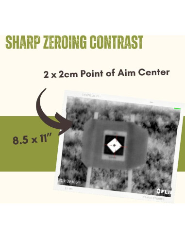 Objetivo Térmico Vertical IR.Tools 21.6x27.9cm para Tiro