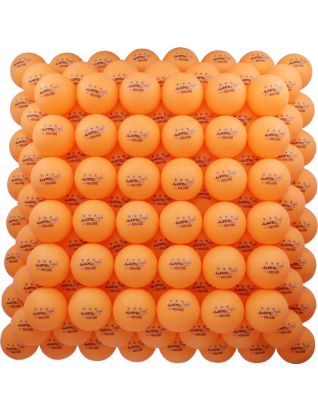 Pelotas de Tenis de Mesa MAPOL 200 Naranjas 3 Estrellas
