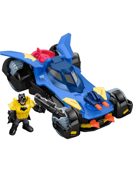 Batmóvil Fisher-Price Imaginext con figura de Batman 3+ años