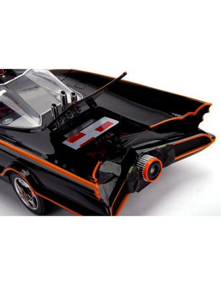 Batmóvil Jada 98625 1:18 Metal con Figuras Batman y Robin