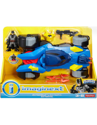 Batmóvil Fisher-Price Imaginext con figura de Batman 3+ años