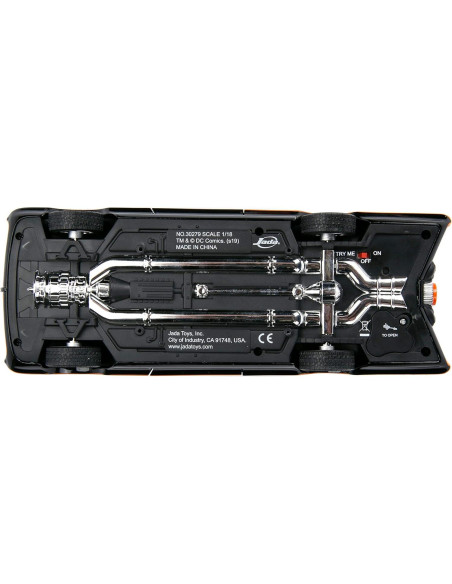 Batmóvil Jada 98625 1:18 Metal con Figuras Batman y Robin