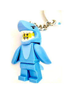 Llave de traje tiburón LEGO 853666 Azul 10x5 cm 2