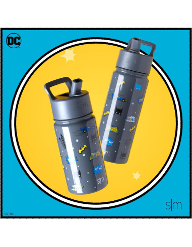 Botella de Agua Aislada Simple Modern Kids Batman 414ml