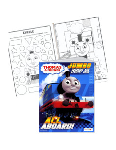 Libro para Colorear Thomas el Tren + Stickers + Crayones 2