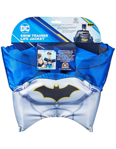 Chaleco Salvavidas SwimWays Batman para Niños 15-25 kg