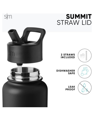 Botella de Agua Simple Modern Disney Princesa 32oz Acero Inoxidable