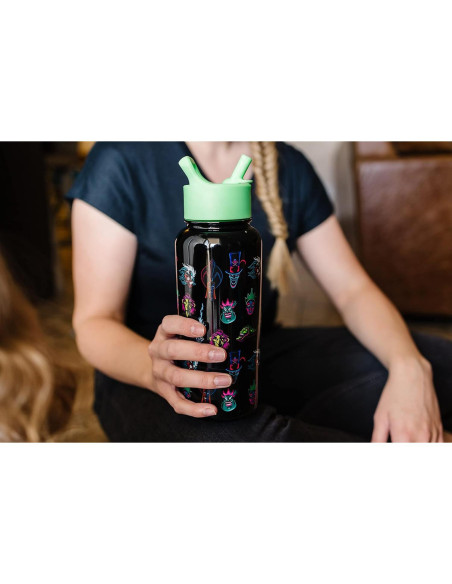 Botella de Agua Simple Modern Disney Princesa 32oz Acero Inoxidable