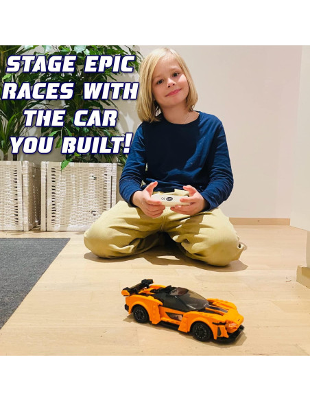 WISEPLAY Kit de Construcción Coche RC 295 Piezas 6-9 Años WISEPLAY Kit de Construcción Coche RC 295 Piezas 6-9 Años