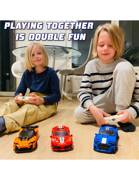 WISEPLAY Kit de Construcción Coche RC 295 Piezas 6-9 Años WISEPLAY Kit de Construcción Coche RC 295 Piezas 6-9 Años