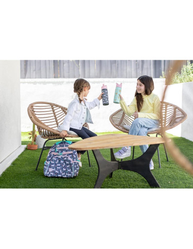 Botella de Agua Simple Modern 18oz Princesas Disney