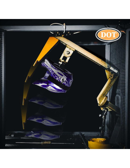 Casco XFMT DOT Offroad Niños Calavera Azul Mediano Casco XFMT DOT Offroad Niños Calavera Azul Mediano