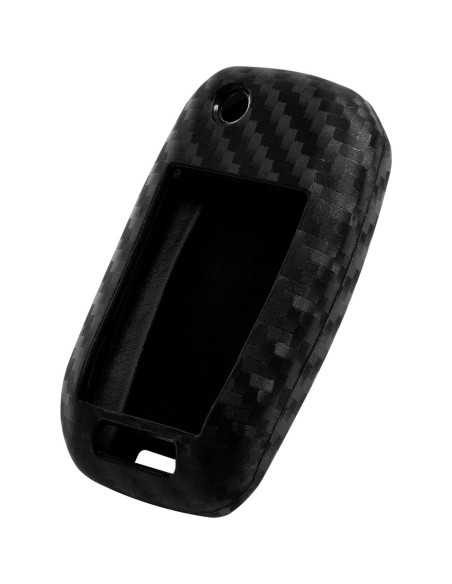 Funda de Llave Silicona Fibra de Carbono KIA Forte Optima Rio