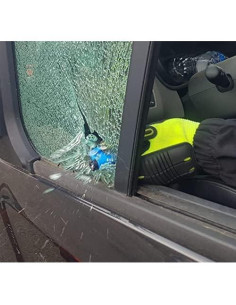 Herramienta de Escape Resqme 2 en 1 para Coche - Cortador y Rompedor 2
