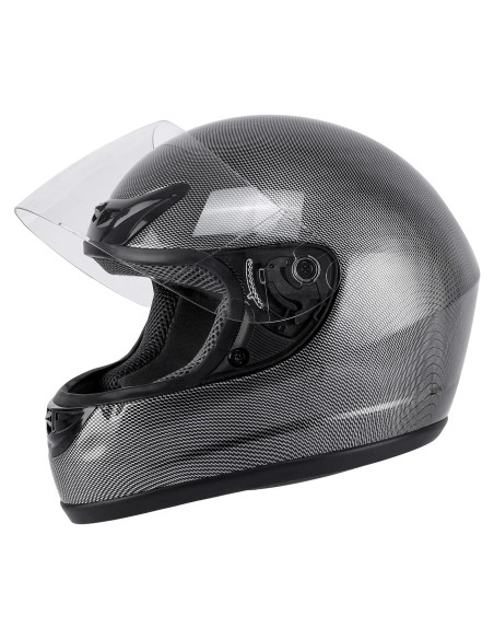 Casco TCMT Carbono X-Large Certificado DOT para Motocicleta