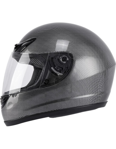 Casco TCMT Carbono X-Large Certificado DOT para Motocicleta