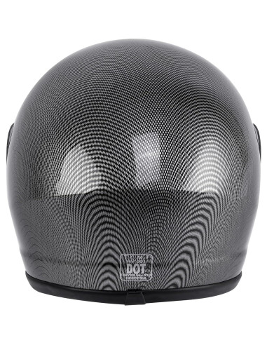 Casco TCMT Carbono X-Large Certificado DOT para Motocicleta