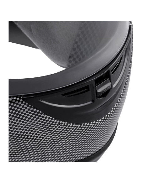 Casco TCMT Carbono X-Large Certificado DOT para Motocicleta