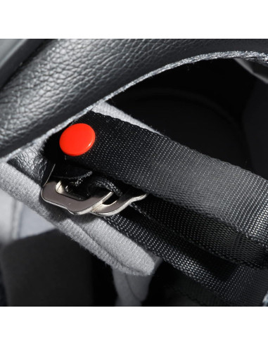 Casco Integral TCMT para Adultos Pequeño Mariposa Negra