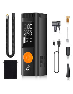 Compresor de Aire Portátil RABBITXOCO 150 PSI Inflador Neumáticos