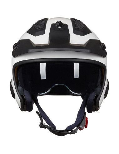 Casco Abierto ILM 726X para Motocicleta Blanco XL
