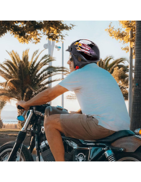 Casco Cartman Cruiser X-Large Gráficos Águila Patriótica