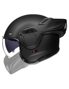 Casco Modular ILM B707 Vintage Negro Mate XL