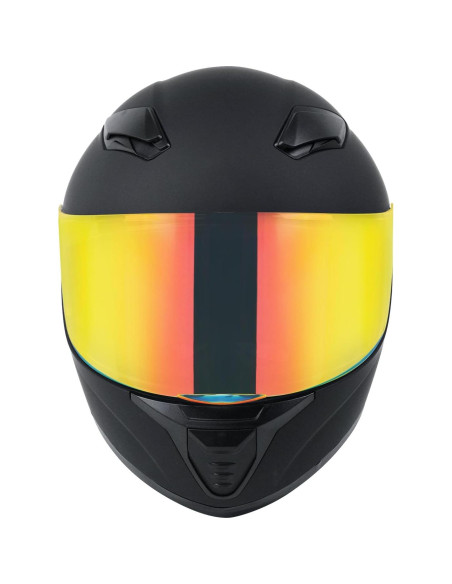 Casco Integral JQF Gear WS-607 Negro Mate para Motocicleta Casco Integral JQF Gear WS-607 Negro Mate para Motocicleta