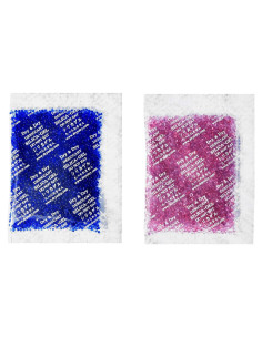 Paquetes de Gel de Silica Seco y Seco Azul 20g - 7 Paquetes