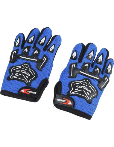 Casco Infantil SLMOTO Calavera Azul para Motocross 1.63 kg