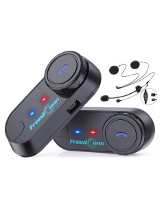 Auricular Bluetooth FreedConn TCOM VB para Motocicleta 2Pack