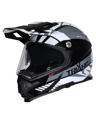 Casco Triangle AH609 Dual Sport para Motocicleta 2,17 kg