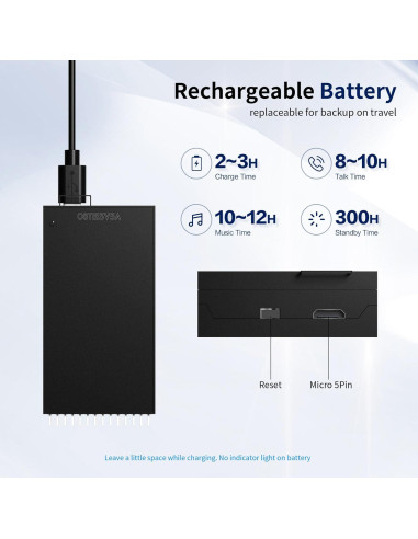 Casco de Moto FreedConn BM12 Bluetooth 5.0 Intercomunicador