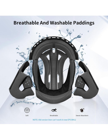 Casco de Moto FreedConn BM12 Bluetooth 5.0 Intercomunicador