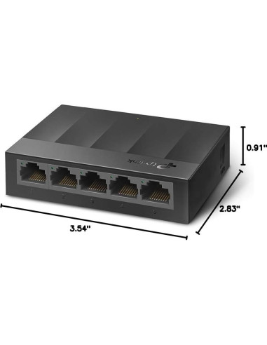 Conmutador Ethernet Gigabit TP-Link Litewave 5 Puertos 1000Mbps