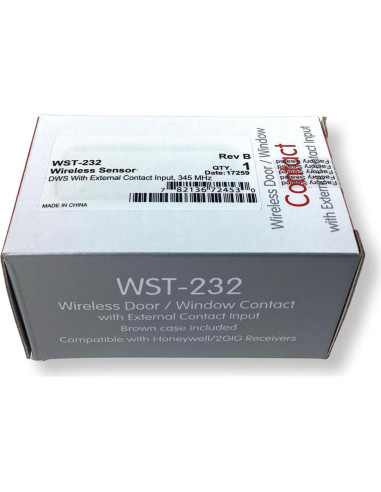 Sensor Inalámbrico de Puerta y Ventana Ecolink WST-232