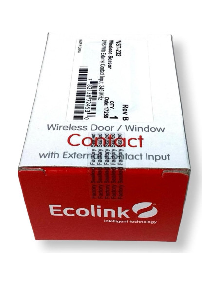 Sensor Inalámbrico de Puerta y Ventana Ecolink WST-232