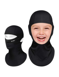Máscara Facial Balaclava ILM FM01 para Motocicleta Negra
