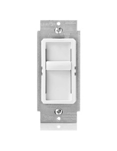 Interruptor Regulador Leviton SureSlide LED Incandescentes 150W Blanco